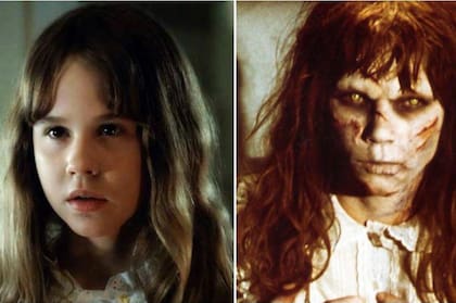 Blair y su personaje en El Exorcista