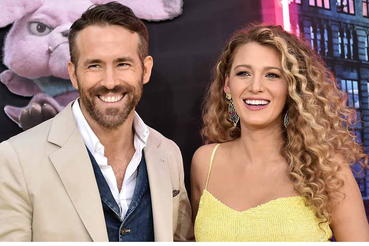 BLAKE LIVELY AND RYAN REYNOLDS . Red Carpet for the premiere of the new feature film "Pokemon: Master Dow Pickwich" in New York