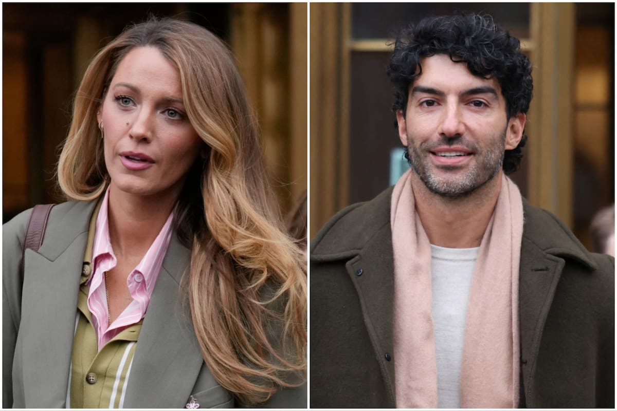Blake Lively y Justin Baldoni a la salida de los tribunales federales de Nueva York, donde se realizó una audiencia de conciliación en el marco de la demanda por presunto acoso sexual vinculada al rodaje de Romper el círculo