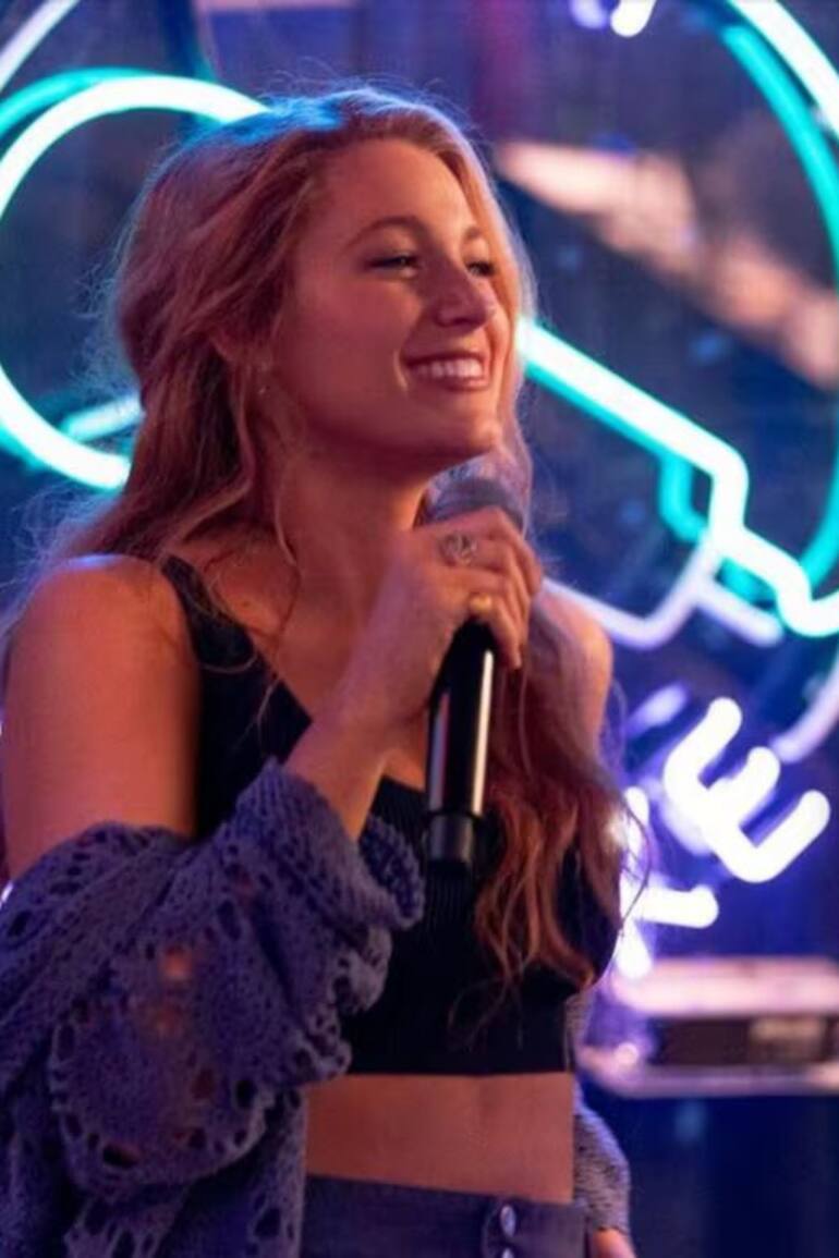 Blake Lively y Justin Baldoni en una escena de Romper el círculo