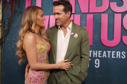 Blake Lively y Ryan Reynold en la avant-première del film en Nueva York