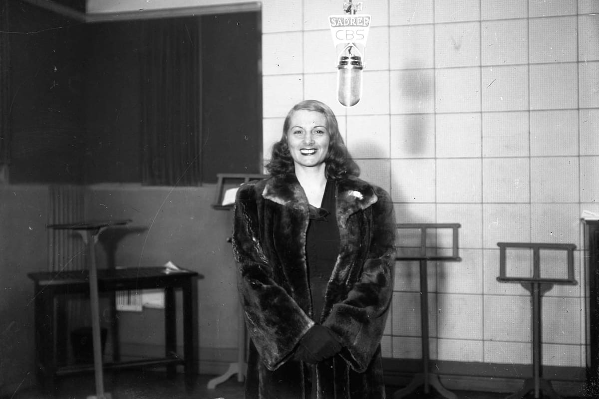 Blanca Luz Brum, escritora y poeta, en 1948