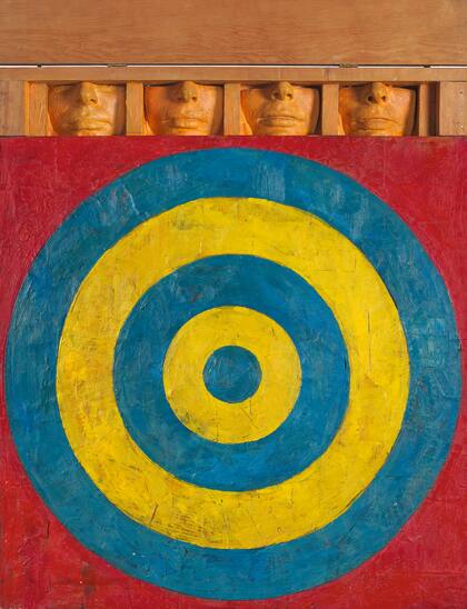 Blanco con cuatro caras, 1955