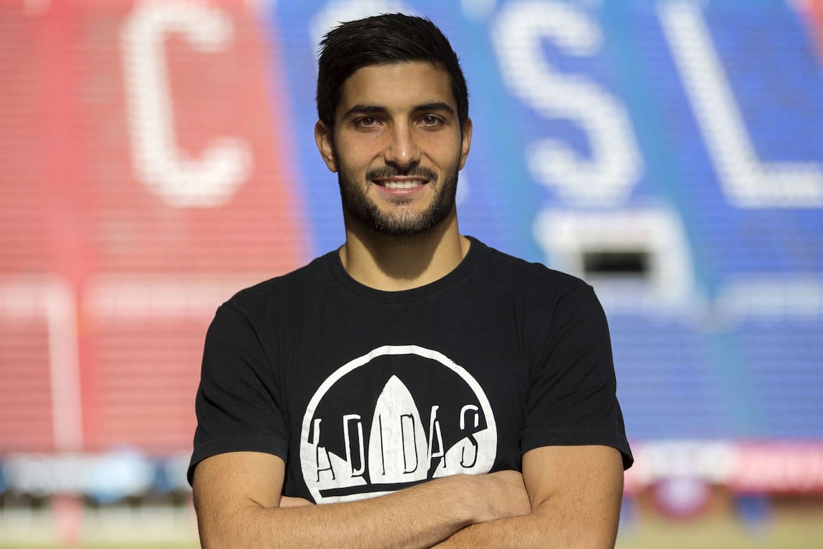 Blandi , delantero de San Lorenzo