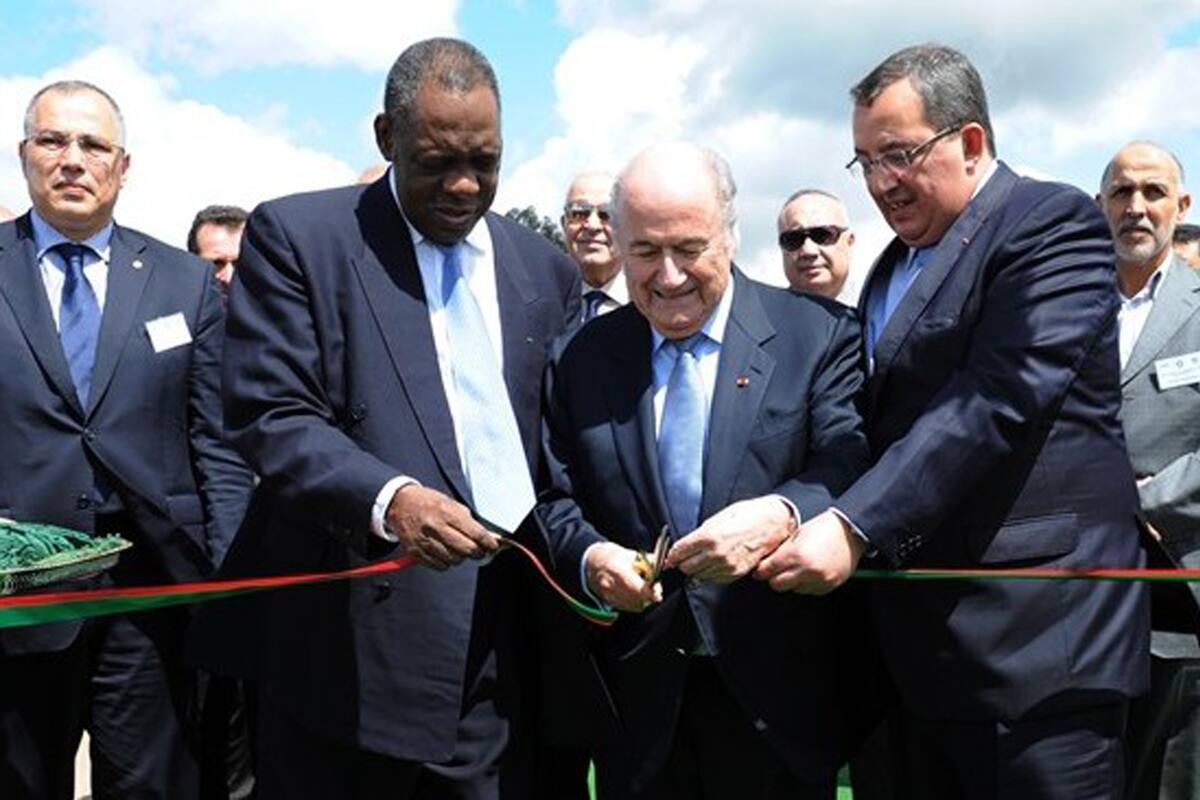 Blatter expresó su apoyo a Marruecos para 2026