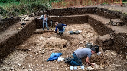 Blick Mead, el sitio arqueológico a dos kilómetros de Stonehenge, en Amesbury (Andrew Testa/The New York Times)
