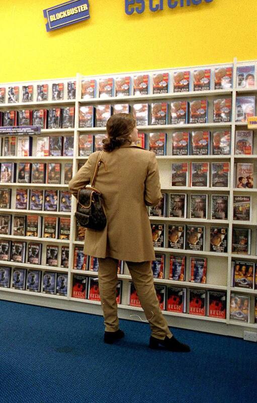 Blockbuster en sus buenos tiempos