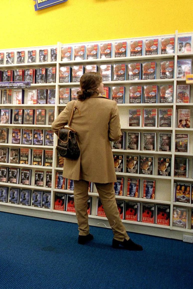 Blockbuster en sus buenos tiempos