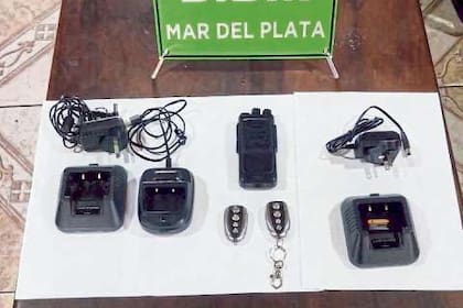 Bloqueadores de señales incautados en Mar del Plata
