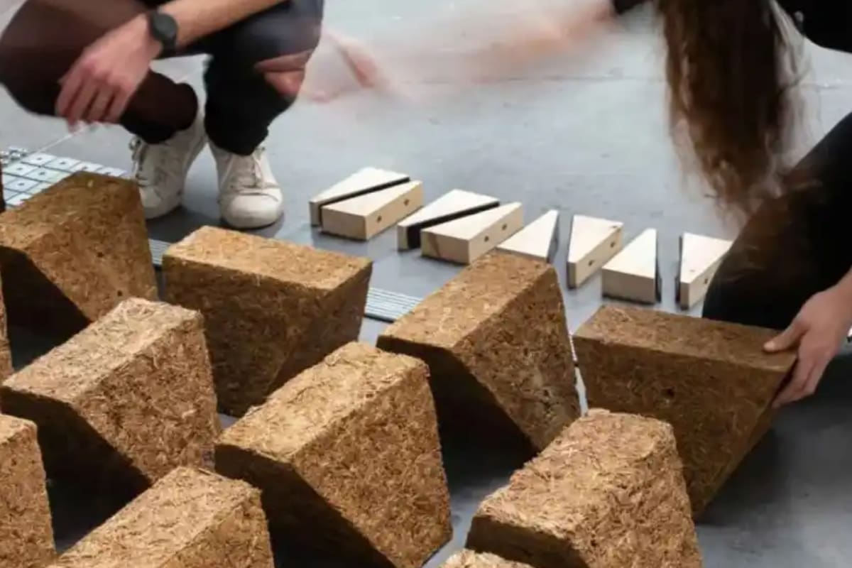 Bloques de Sugarcrete, ladrillos hechos con caña de azúcar para volver más sustentable la construcción