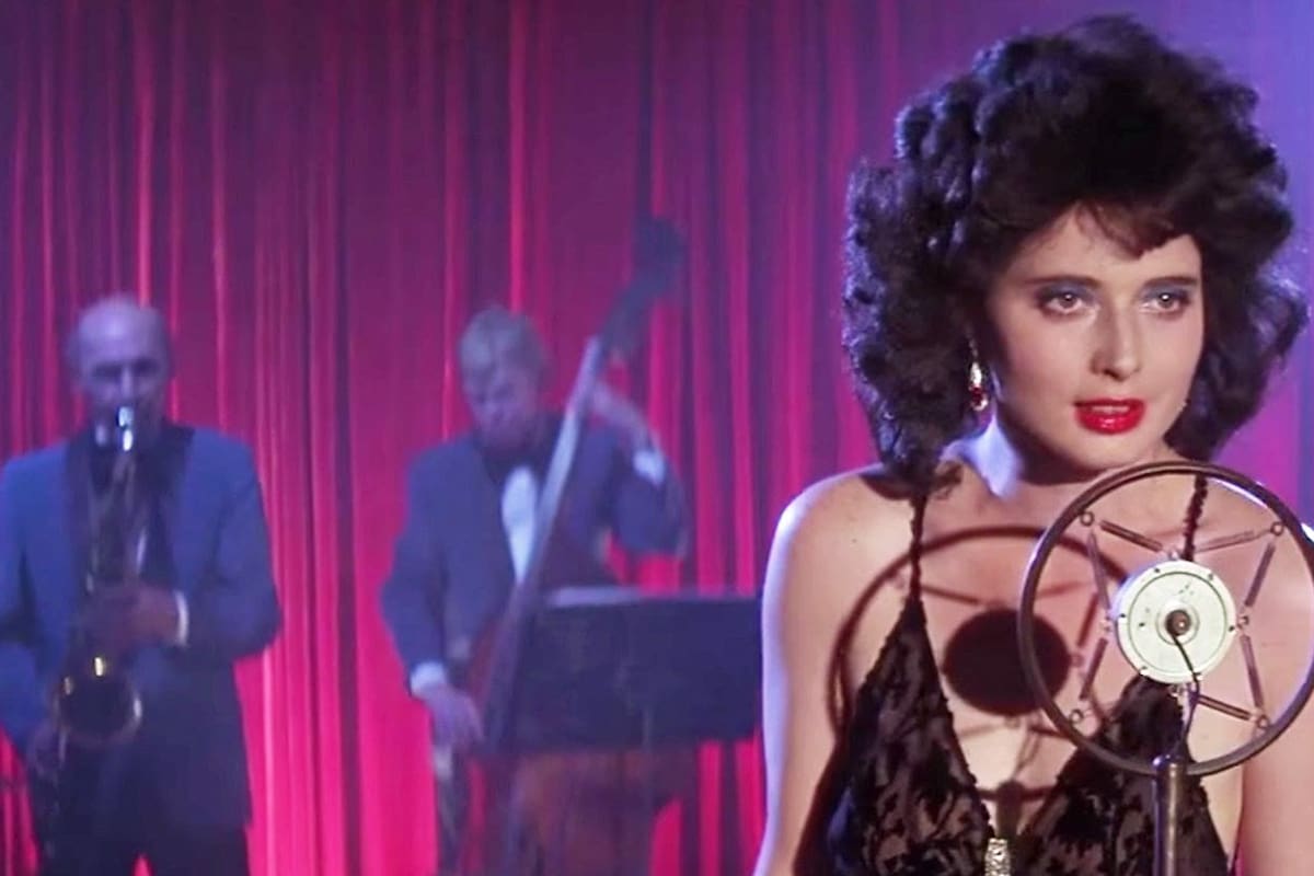 Isabella Rosellini en Terciopelo azul