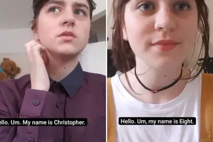 Bo Hooper mostró algunas de sus personalidades en la entrevista
