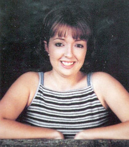 Bobbie Jo Stinnett estaba embarazada de 8 meses cuando Montgomery la asesinó. Fuente: People