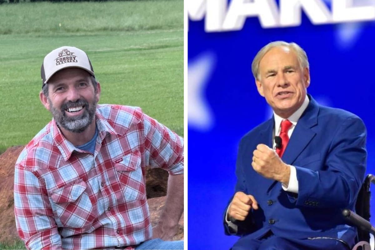 Bobby Cole, el granjero que busca disputarle la gobernación de Texas a Greg Abbott