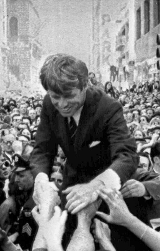 Bobby Kennedy, en campaña