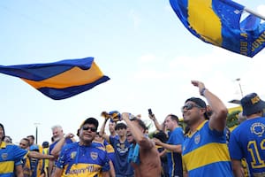 Boca armó su fiesta sobre la mítica calle Broadway, en el centro de Nashville