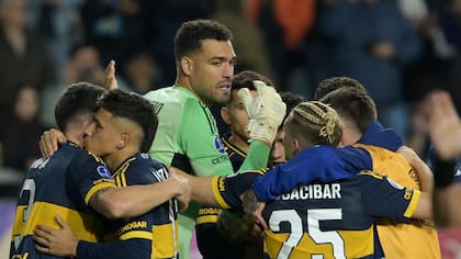 Boca festejó en el final, tras vencer en los penales a O'Higgins