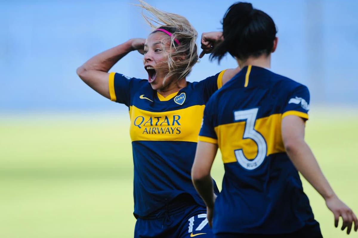 Boca goleó a River en el clásico femenino