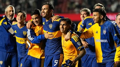 Boca hizo un partido muy inteligente y ganó la serie de los cuartos de final ante San Pablo. (AP Photo/Andre Penner)