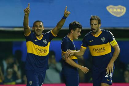 Abila marcó y le dio tranquilidad a Boca