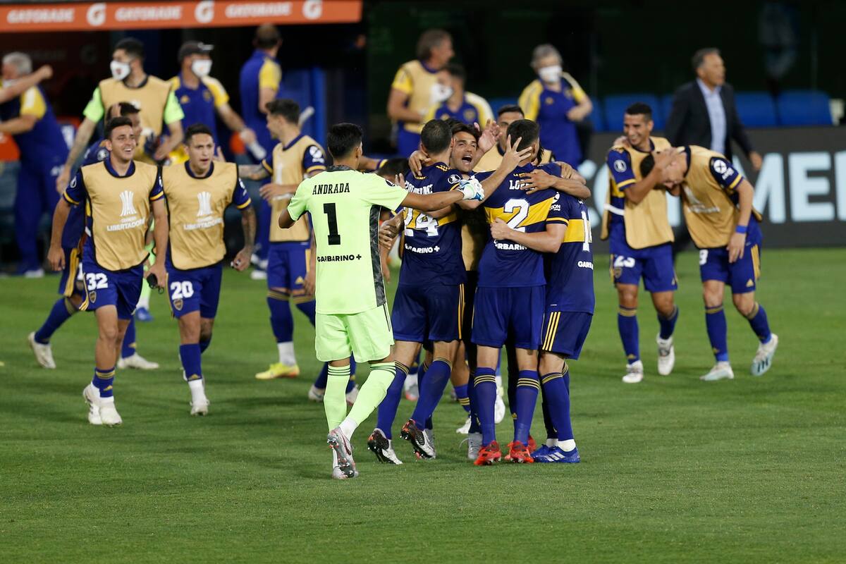 Boca le ganó a Racing y esta en semifinales.