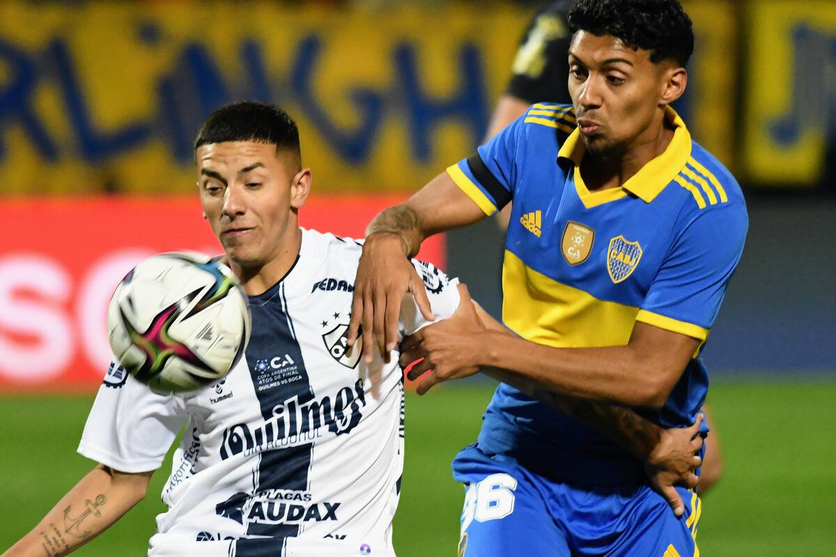 Boca pudo con Quilmes en cuartos de final y se metió entre los mejores cuatro equipos de la Copa Argentina