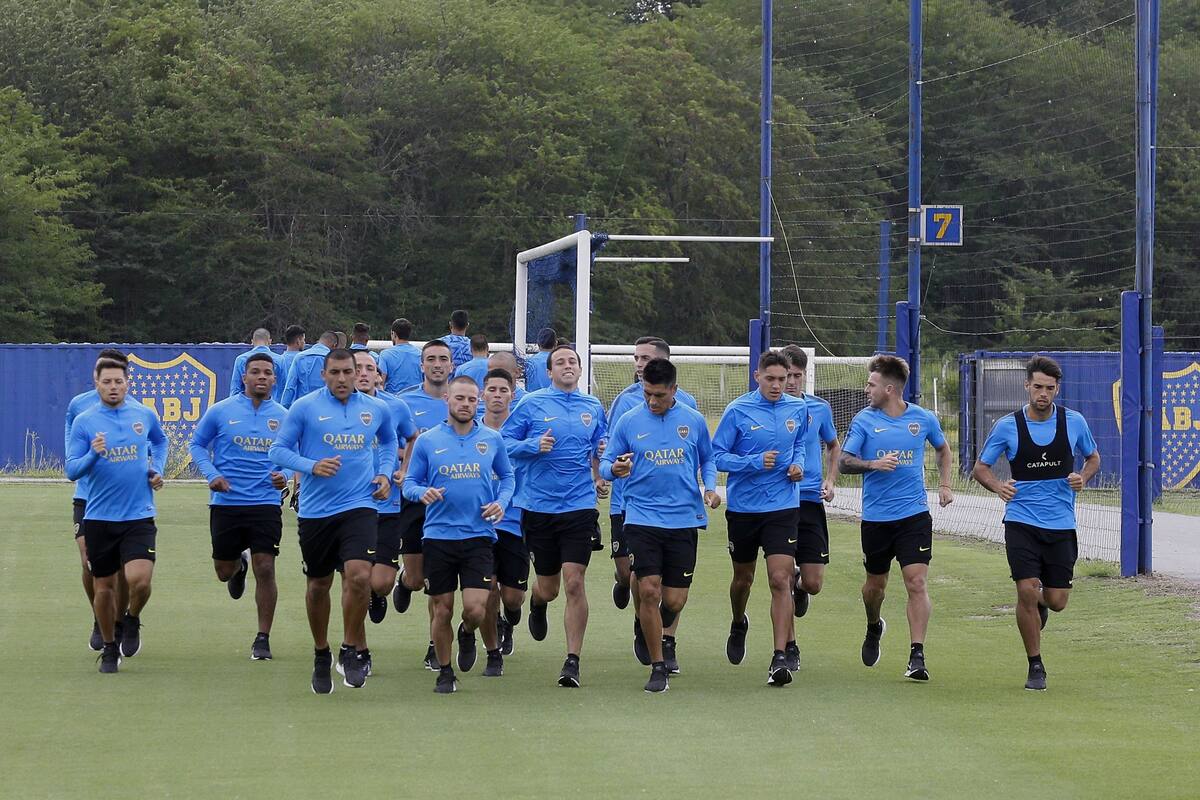 Boca se entrena por primera vez en el Centro de Entrenamiento de Ezeiza, inaugurado en abril de 2017 para las divisiones inferiores del club