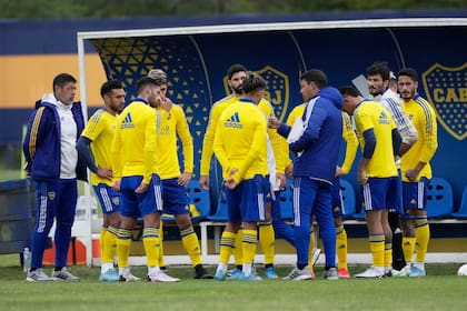 Boca se prepara para el partido del domingo, ante Lanús