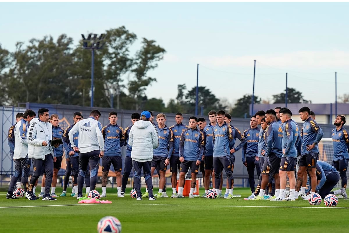 Boca se reencuentra en el predio de Ezeiza de cara al segundo semestre