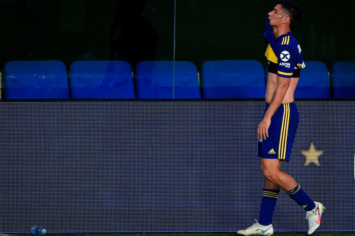 Boca sufre: Jorman Campuzano se queda afuera de la primera semifinal de la Copa Libertadores ante Santos y está en duda para el partido de vuelta