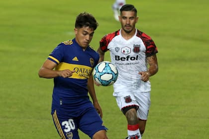 Boca vs. Defensores de Belgrano, en La Plata.