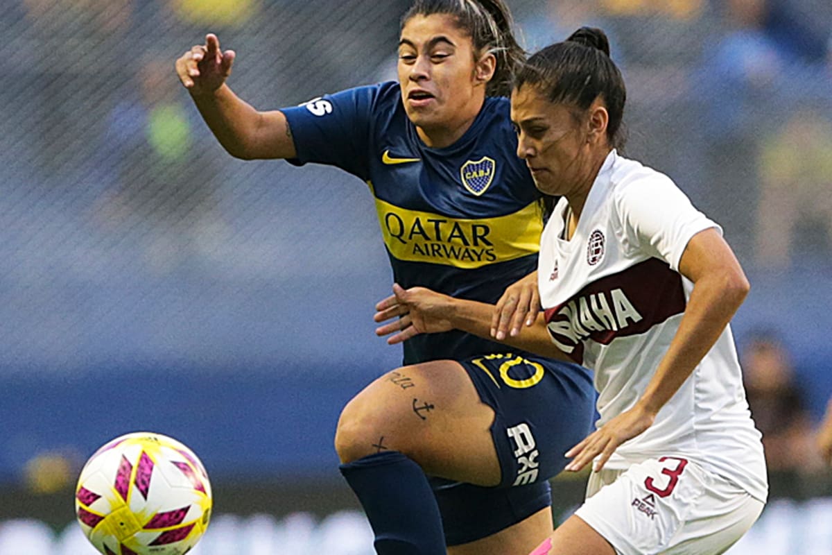 Boca vs. Lanús, el último sábado en La Bombonera.