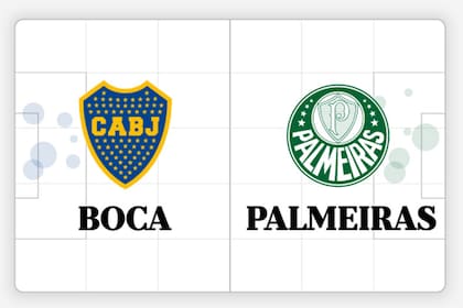 Boca y Palmeiras animan una de las semifinales de la Libertadores