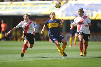 El Boca-River que se jugó en la Bombonera el año pasado marcó un hito en el fútbol femenino en la Argentina