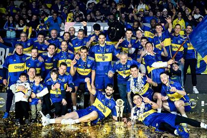 Boca ya se coronó y festeja la conquista de la Liga Nacional de Básquetbol, lograda con un 79-72 a Instituto en La Bombonerita.