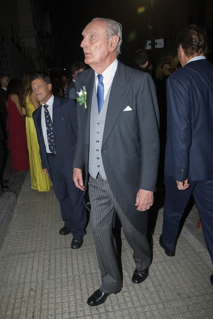 Juan Born, el padre del novio