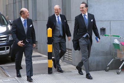 Otto Born, hijo de Jorge Born, y Juan Bosch.