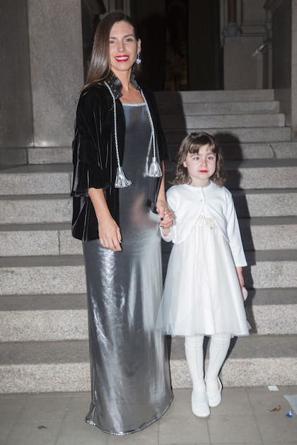 Josefina Dapello y su hija Fini, cuñada y sobrina de Vicky.