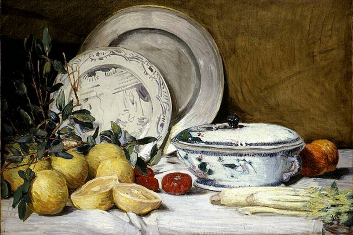 Bodegón pintado por el estadounidense Julien Alder Weir alrededor de 1900 (WikiCommons)