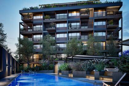 Boero Joven, un complejo con departamentos de 2 ambientes y valores del metro cuadrado que rondan los 1.500 dólares.