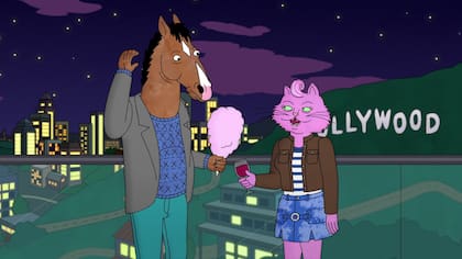 BoJack y su agente Princess Caroline intentan conquistar Hollywood.
