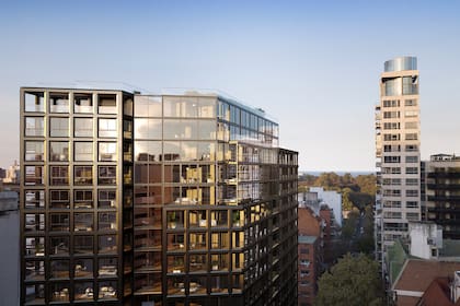 Bold Barrancas es un proyecto en construcción de 15 pisos con 25.000 m2 totales de obra.