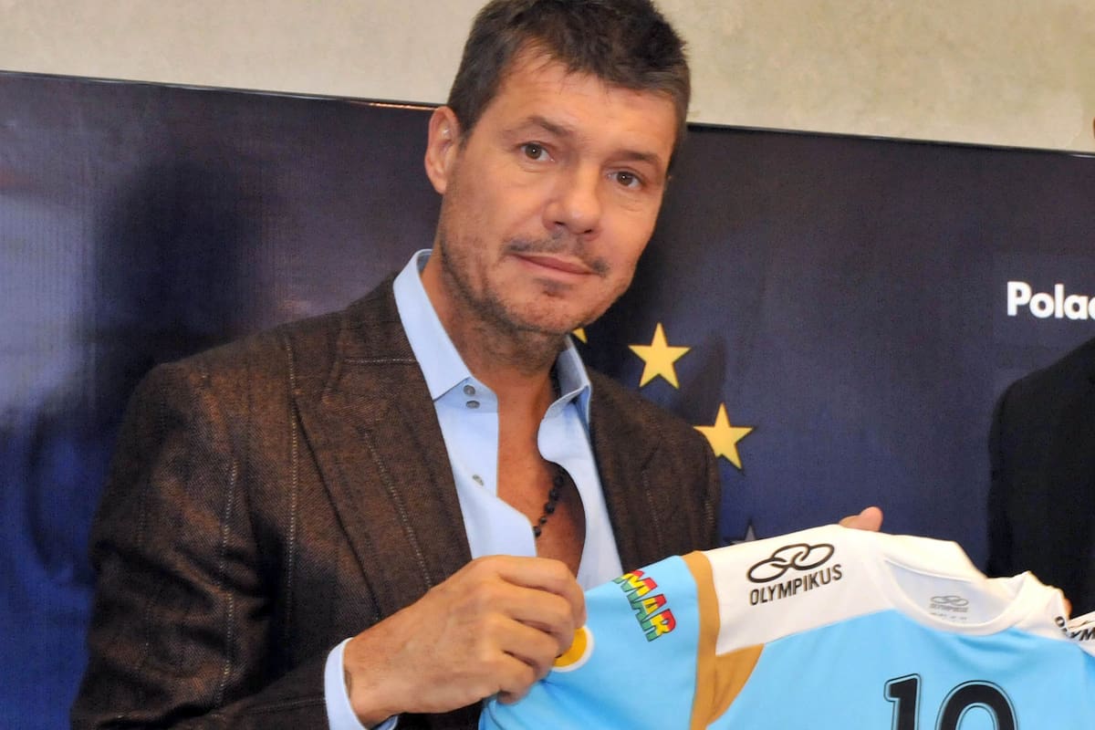 Bolívar Voley. Marcelo Tinelli