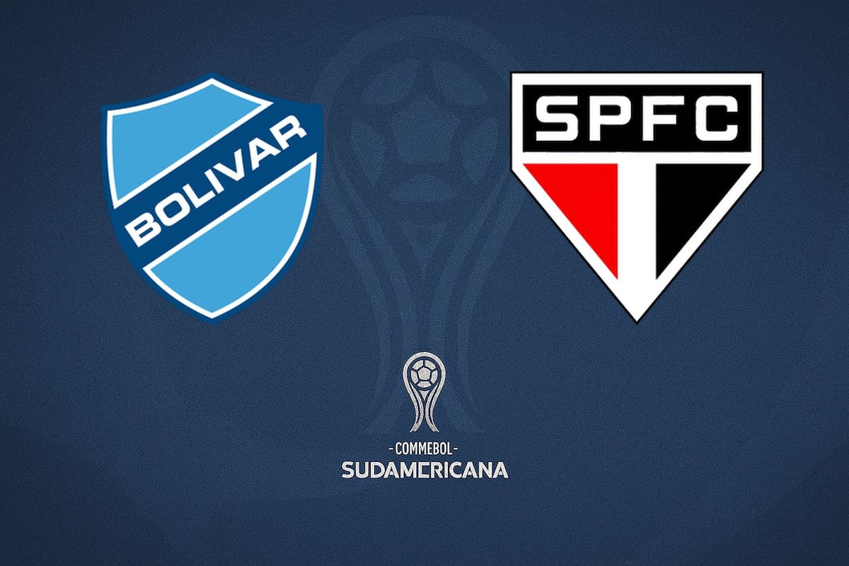 Bolívar y São Paulo disputaron uno de los encuentros de la jornada internacional sudamericana