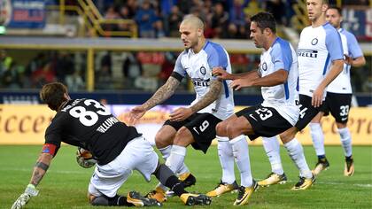 Bologna-Inter, Serie A: Mauro Icardi, de penal, empató el partido de visitante