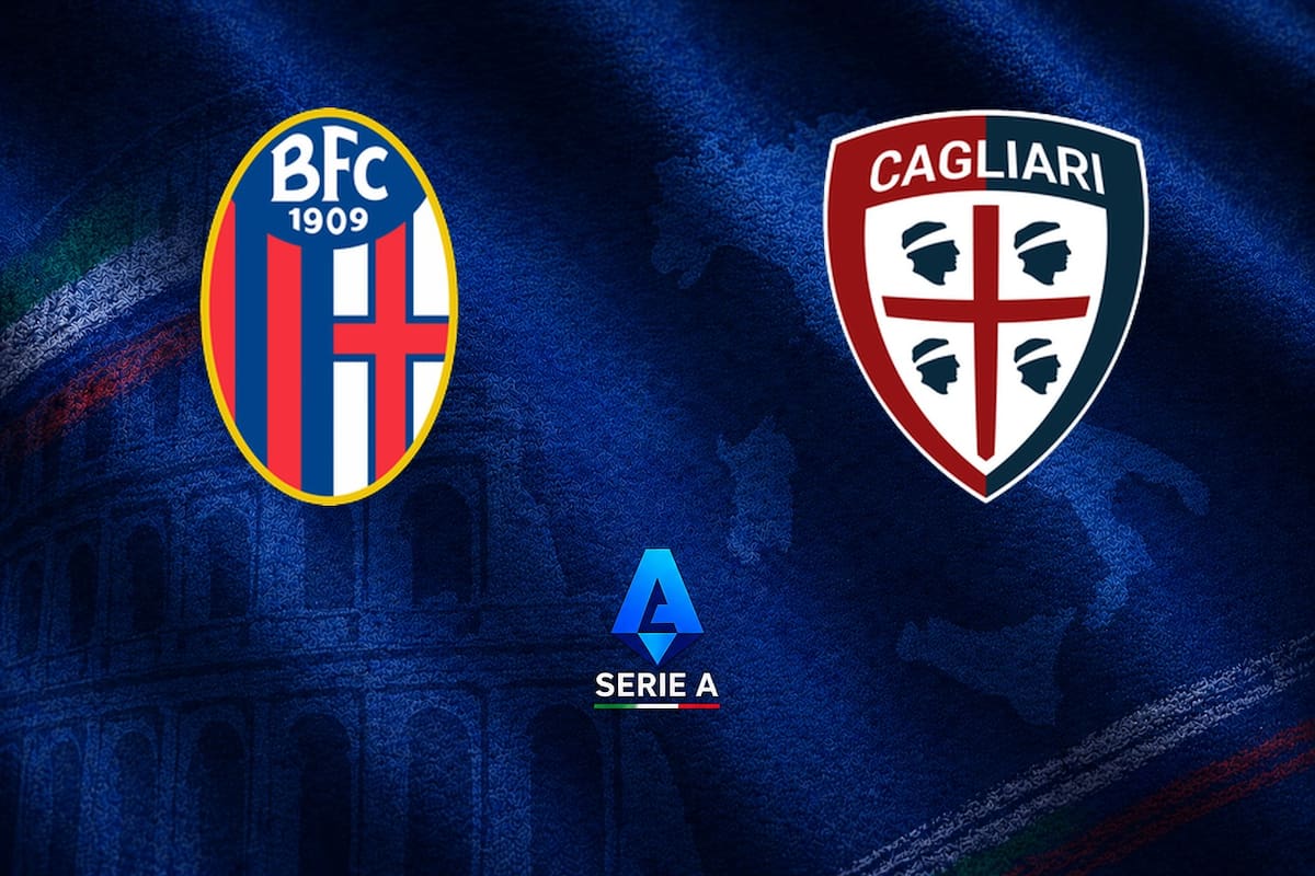 Bologna y Cagliari disputaron uno de los encuentros de la jornada del fútbol italiano