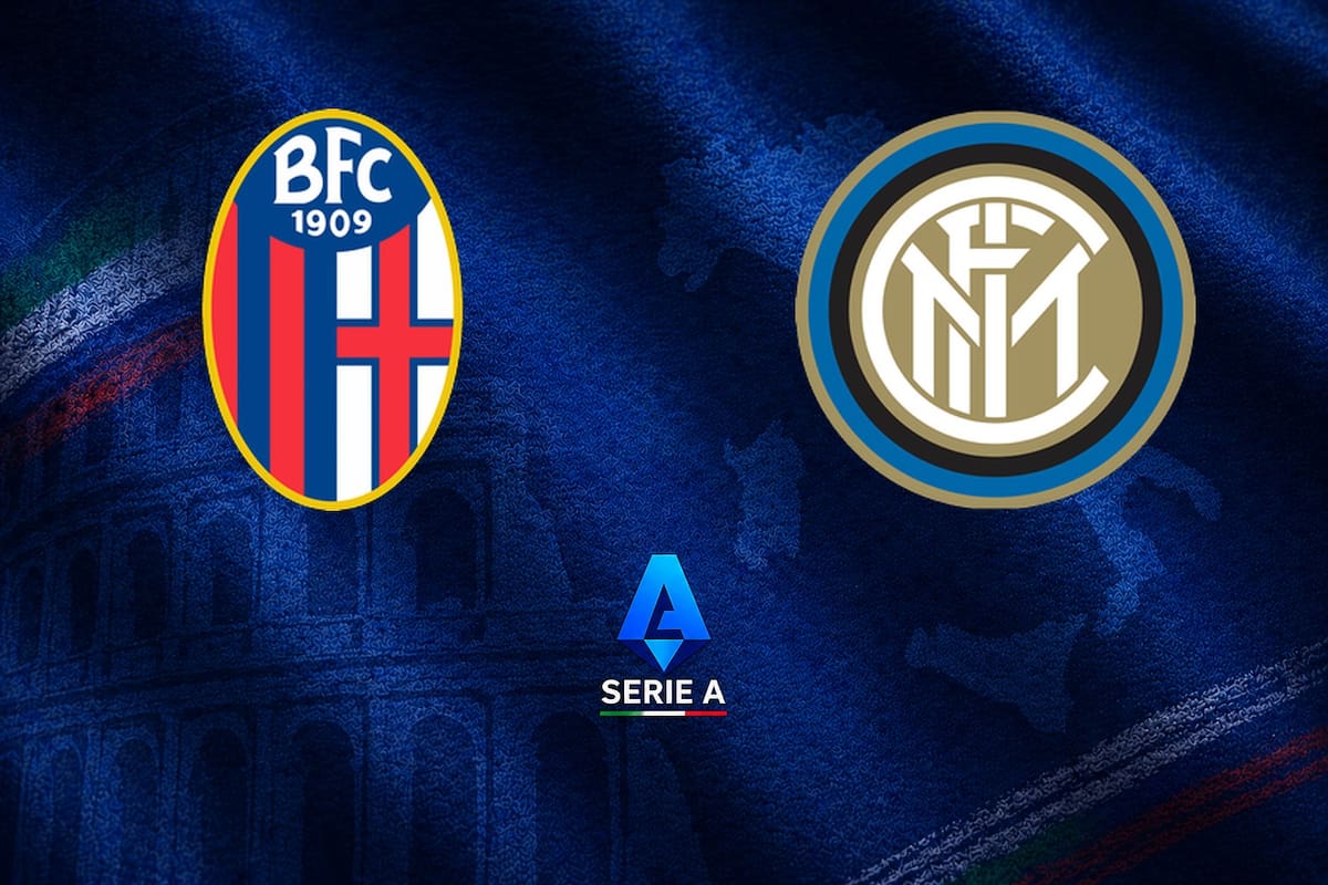 Bologna y Internazionale disputaron uno de los encuentros de la jornada del fútbol italiano