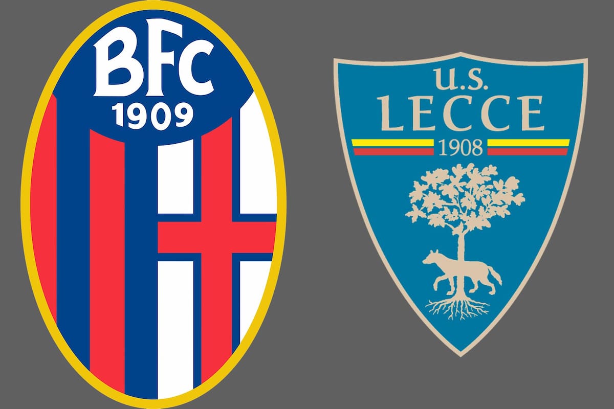 Bologna y Lecce disputaron uno de los encuentros de la jornada del fútbol italiano