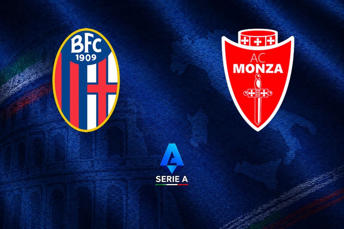 Bologna y Monza disputaron uno de los encuentros de la jornada del fútbol italiano