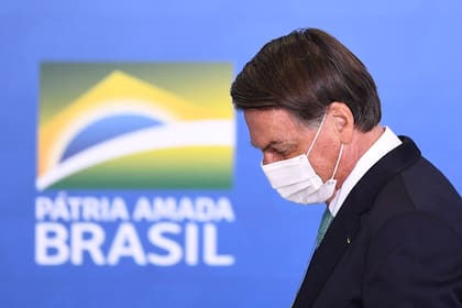 Bolsonaro en el Palacio del Planalto